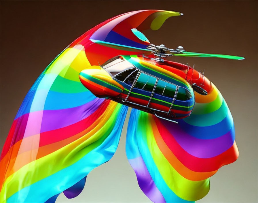 Rainbow helicopter 