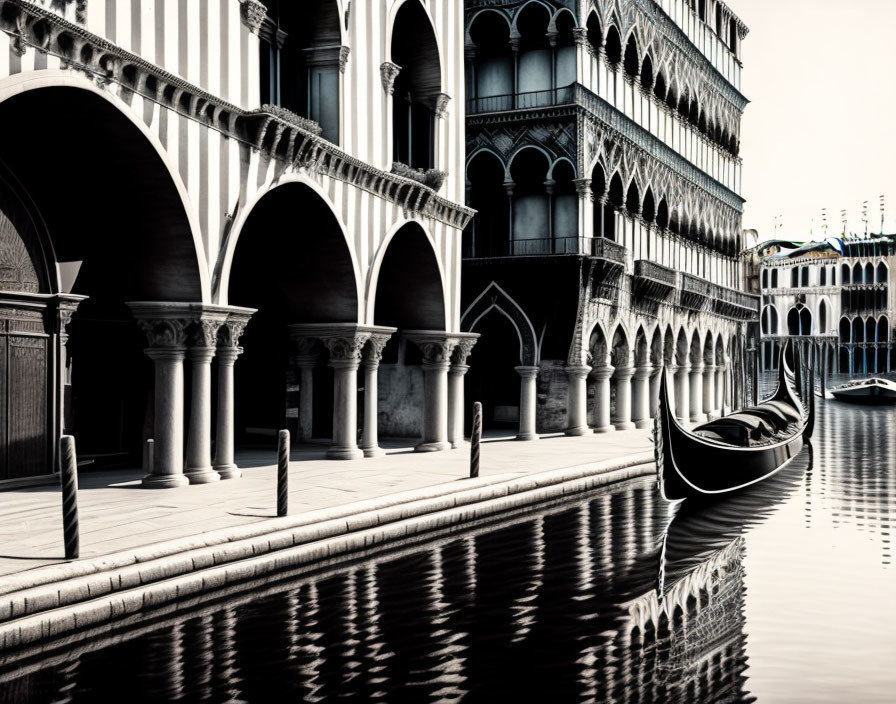 A canal in Venice Italy