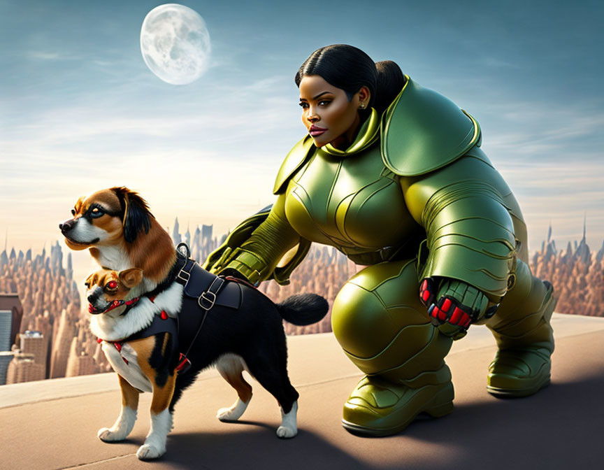 Superheroes and their pets