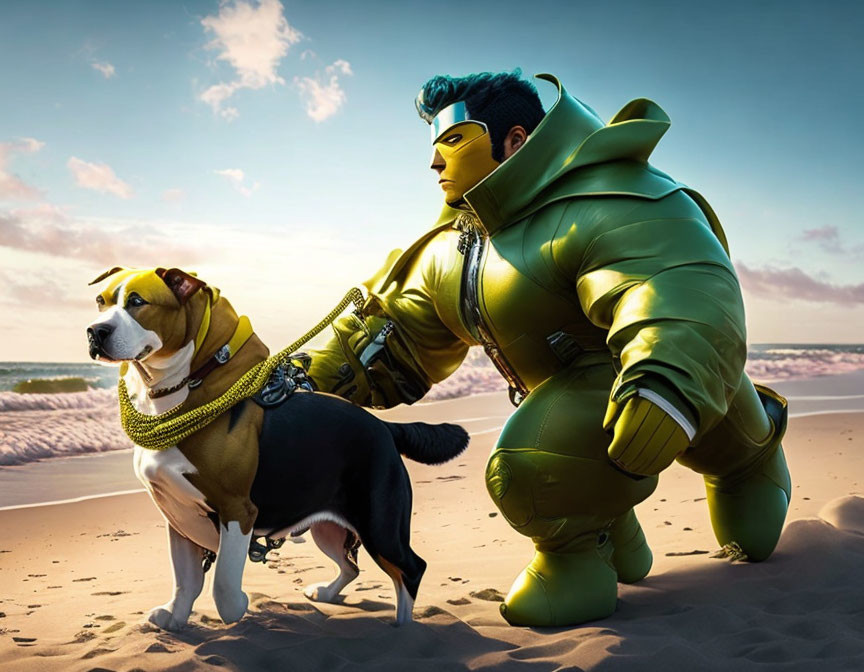 Superheroes and their pets