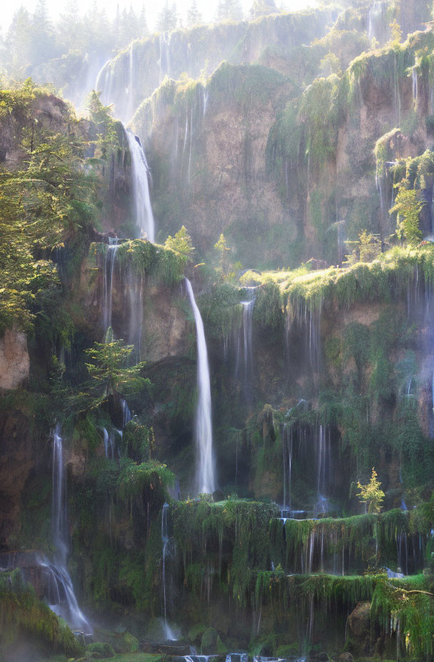 Magic waterfalls 
