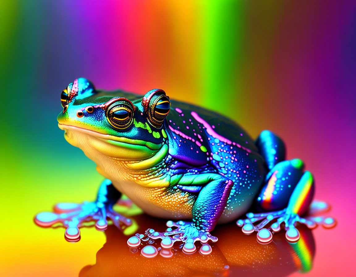 rainbow frog
