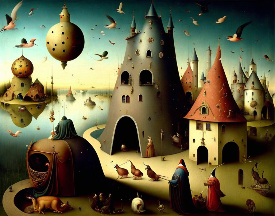Art in the style of Hieronymus Bosch