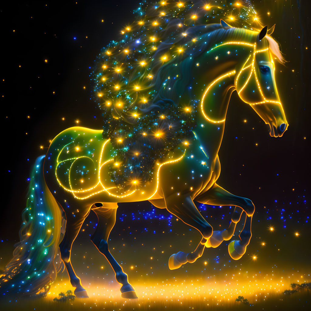 Firefly horse