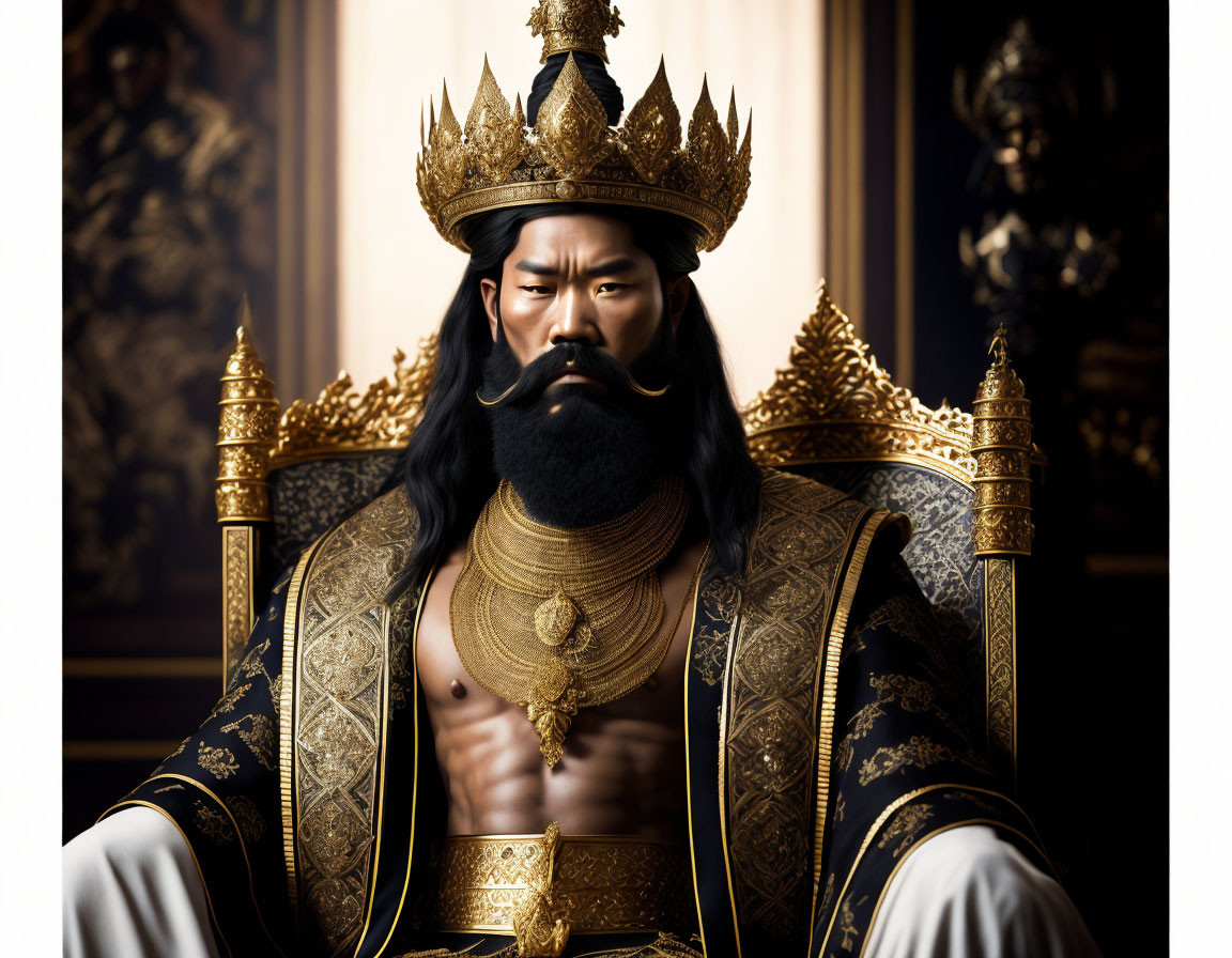 Dark Asian King
