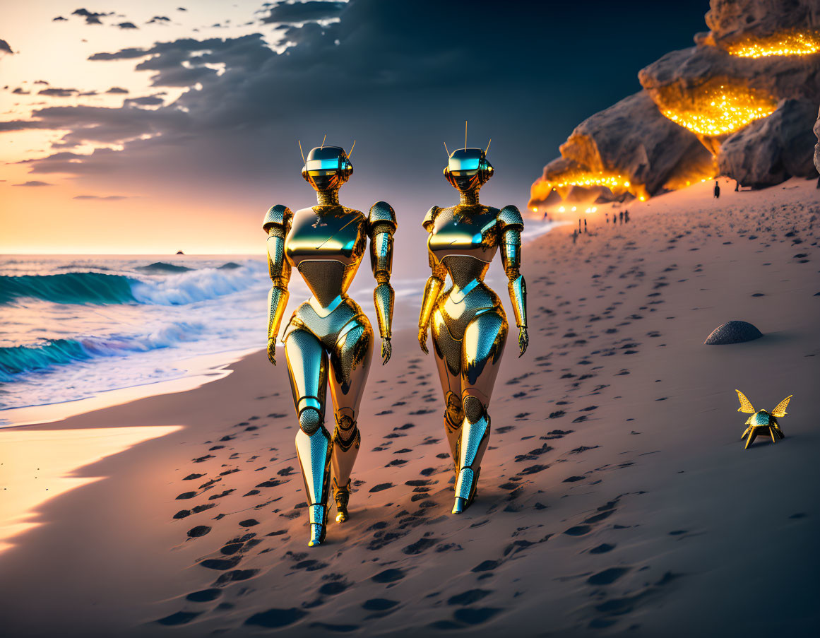 beach walks, other planets