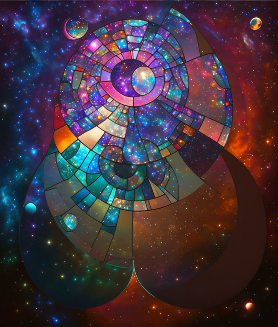 cosmic stained-glass 