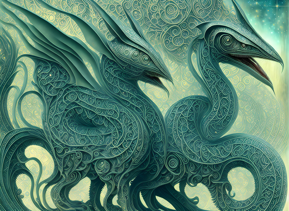 the imperial jade dragons