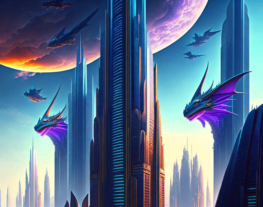 Dragon Overhead City