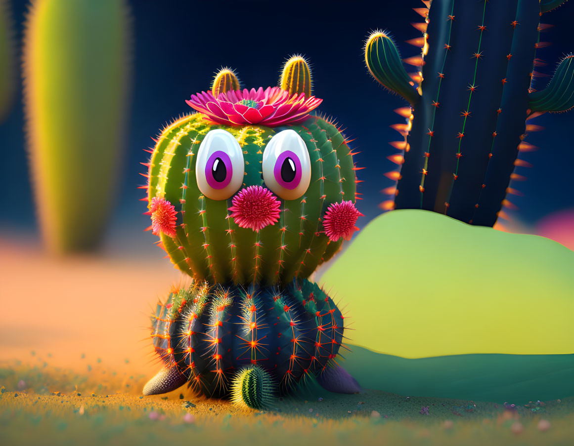 Knuffiger Kaktus