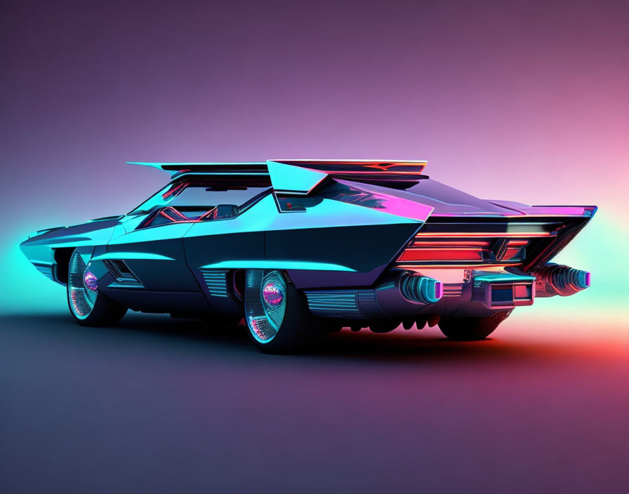 Cyberpunk Cadillac
