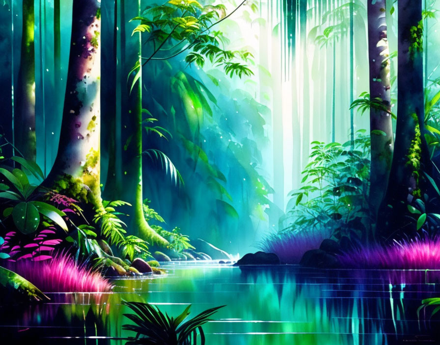 Vivid Forest