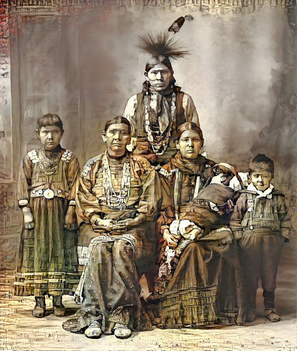 Sauk Indian family.