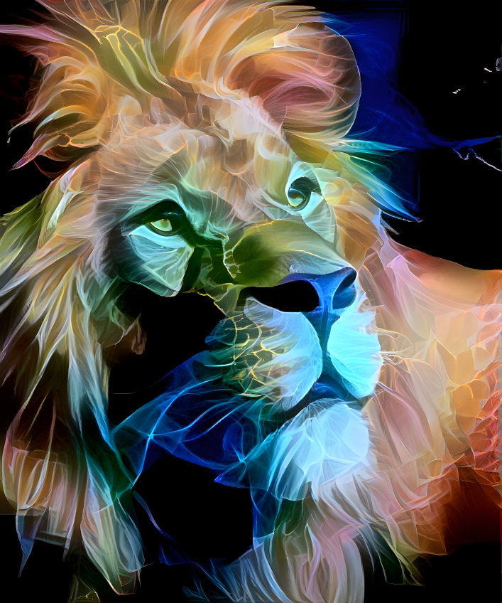 neon lion 
