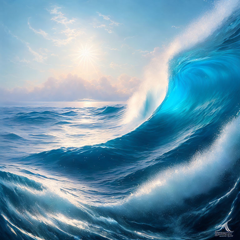 A sea wave