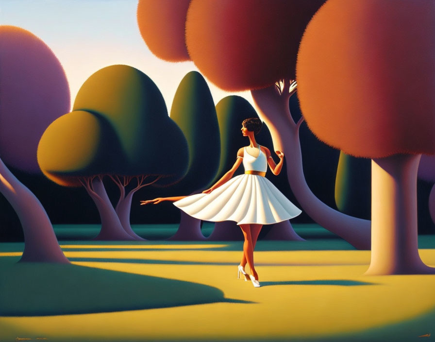 let's dance on the grass, by Kenton Nelson