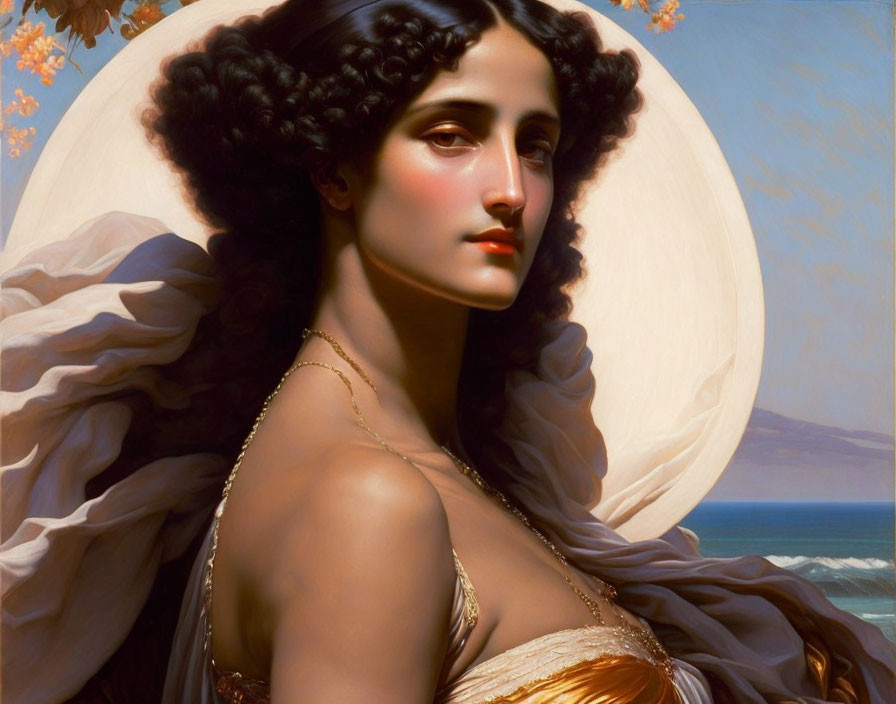 woman by Frederic Leighton