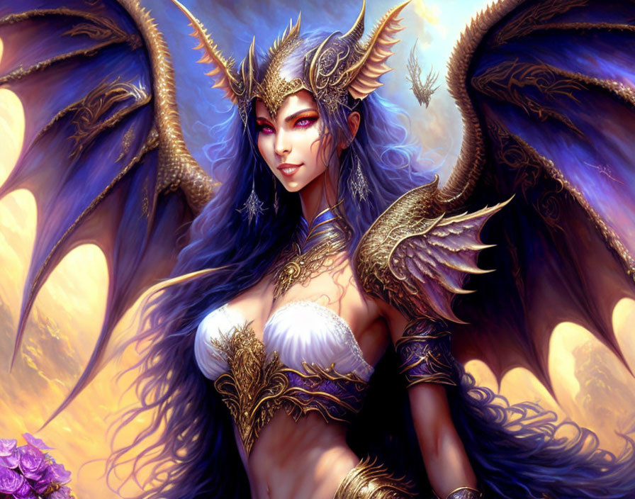 mythological Dragon-lady