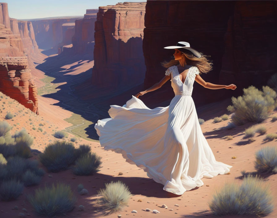 let's dance in the canyon, by William Whitaker