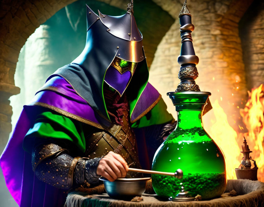 Medieval Potion Brewing