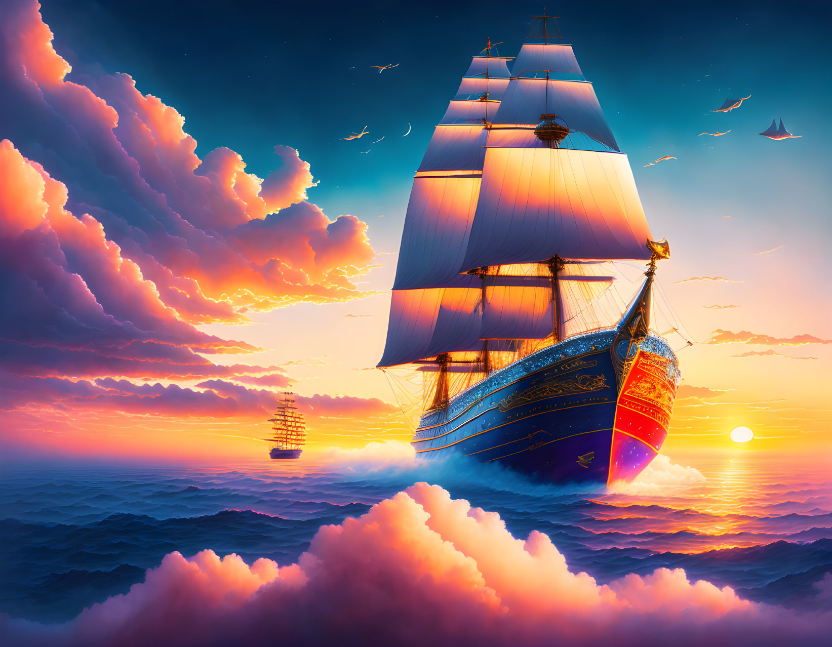 Sailing the sky