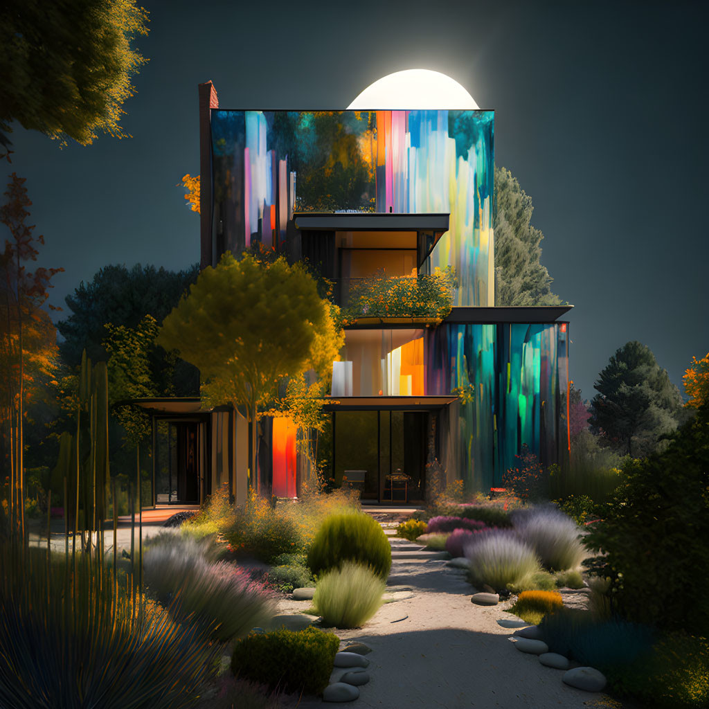 Holographic house 