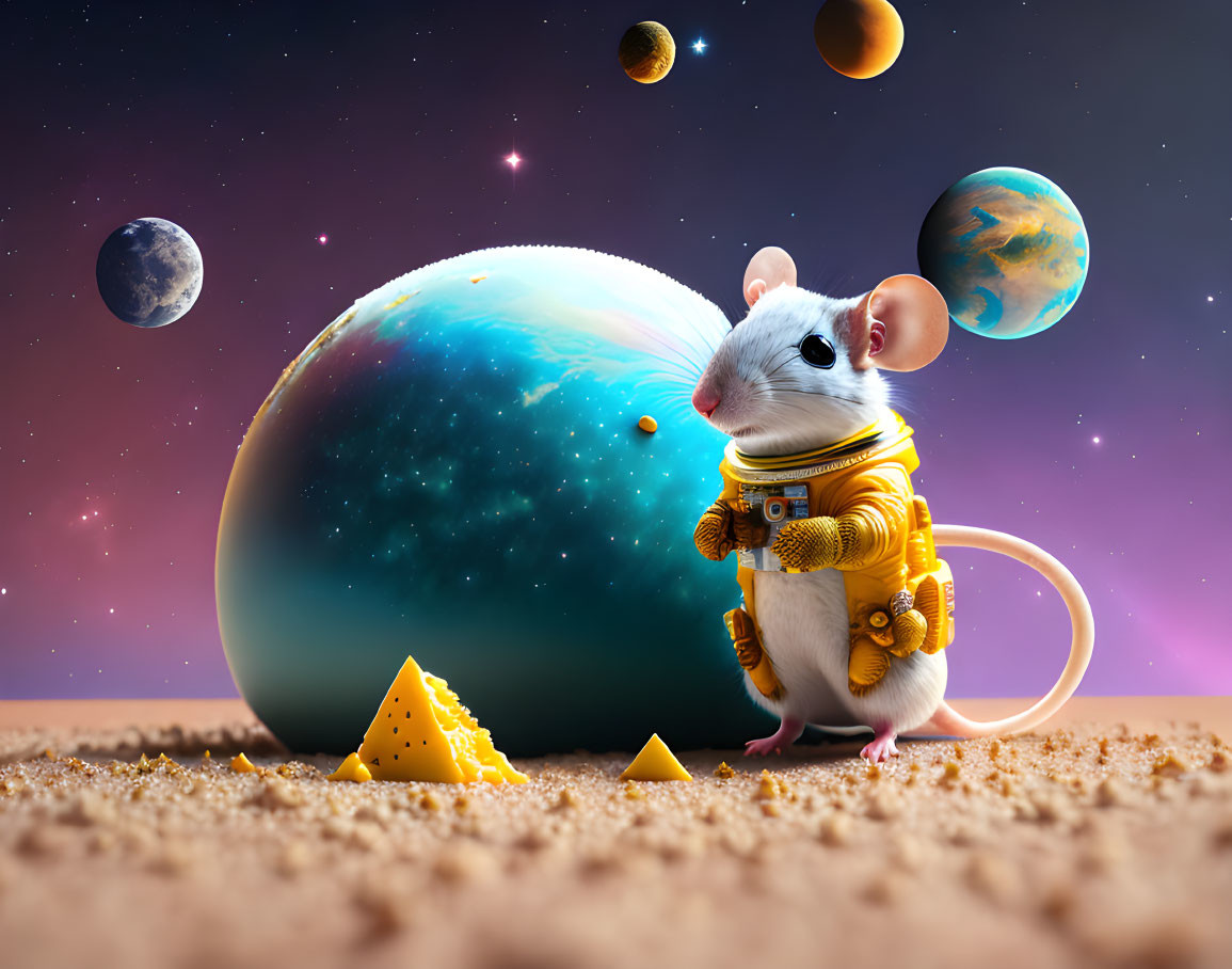 Mouse astronaut 