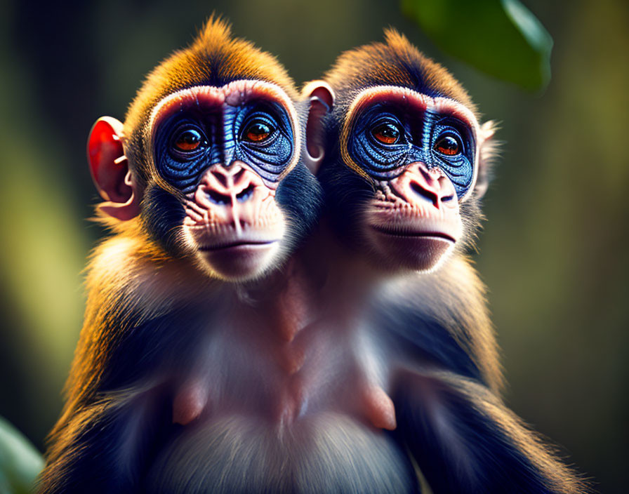 two-headed monkey