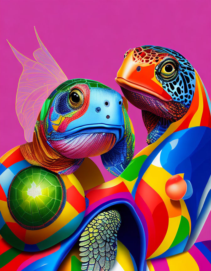 turtleparrots or fish- creation?