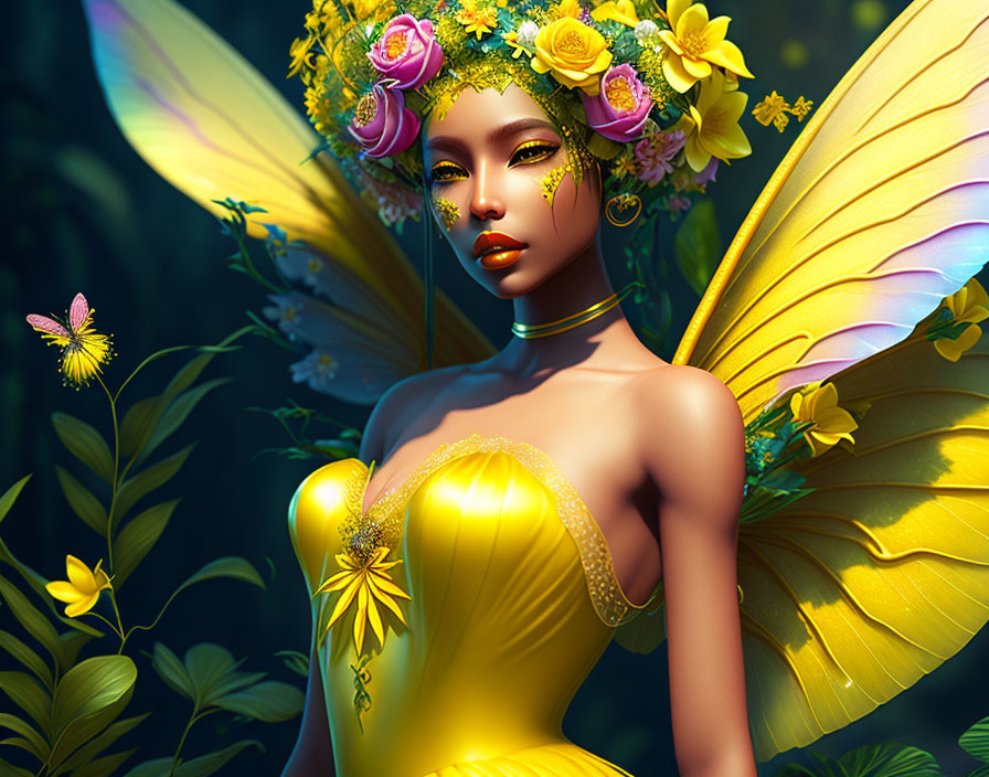 Yellow fairy