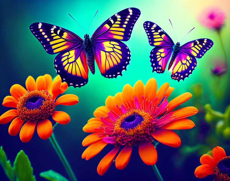Fiori e farfalle