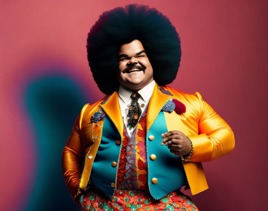Jack Black as a happy Mexican legend with an afro