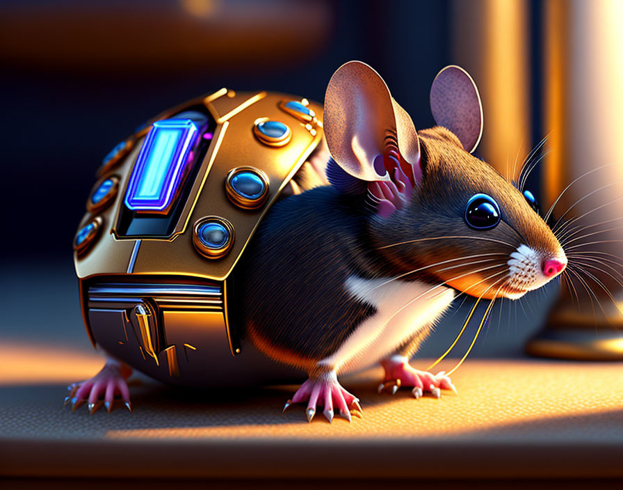 Cyborg mouse.
