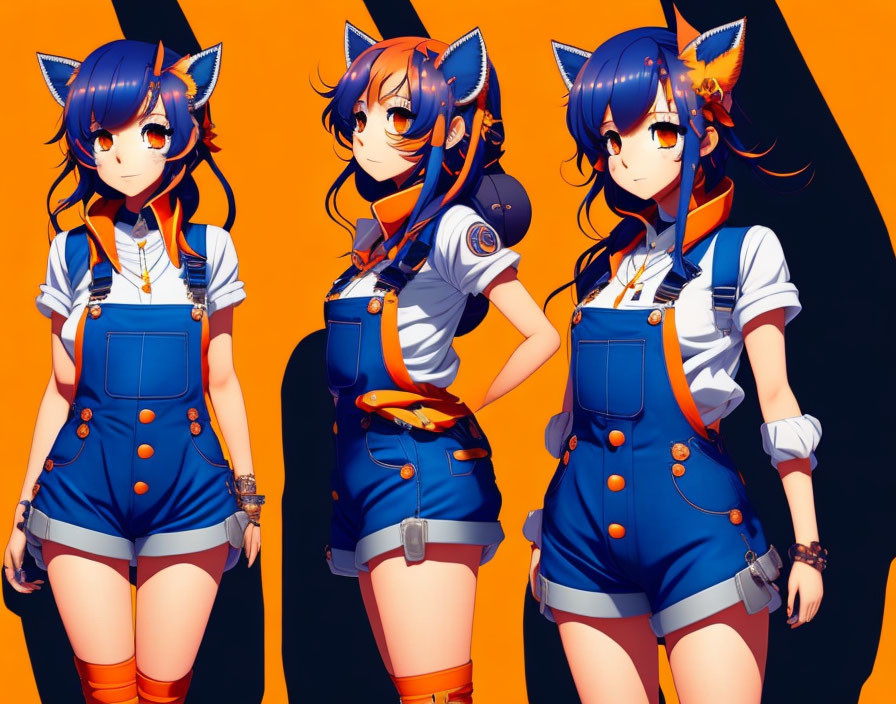 Foxy Anime Girl Workforce