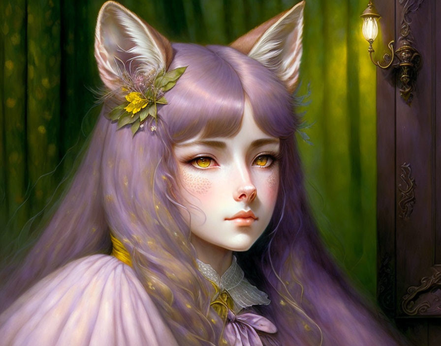 Foxy Girl - Portrait