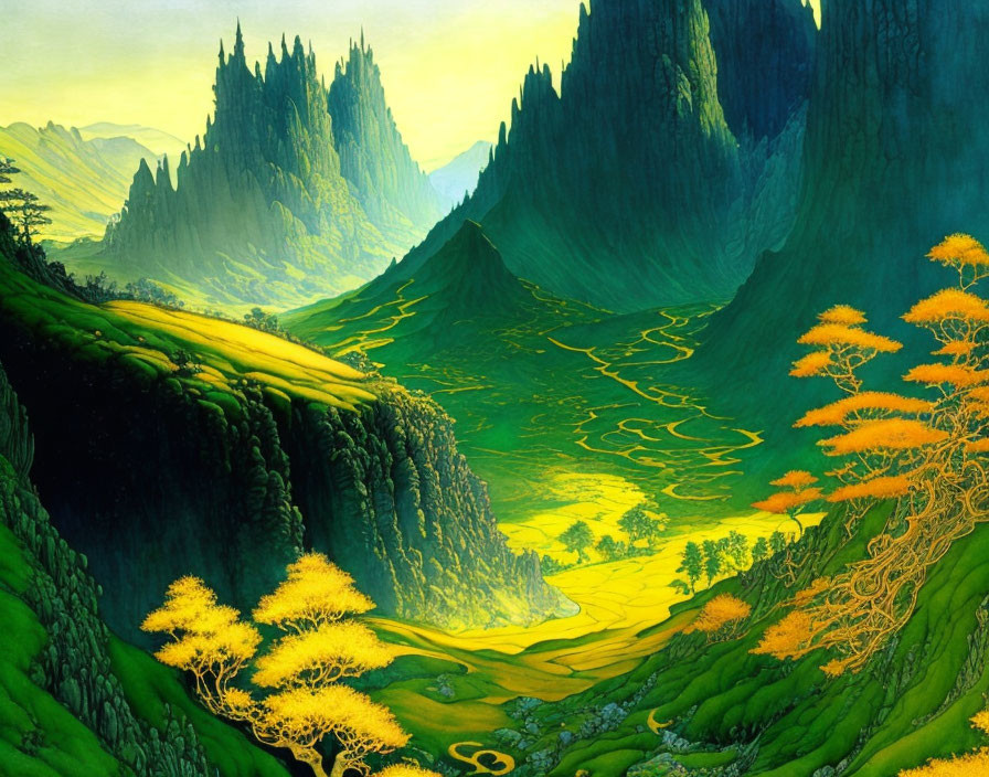 Peaceful World - (valley)