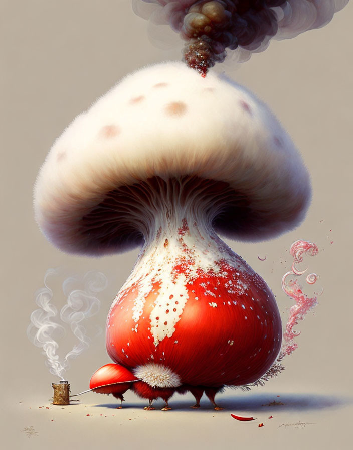 - Magic Mushroom Creature - 