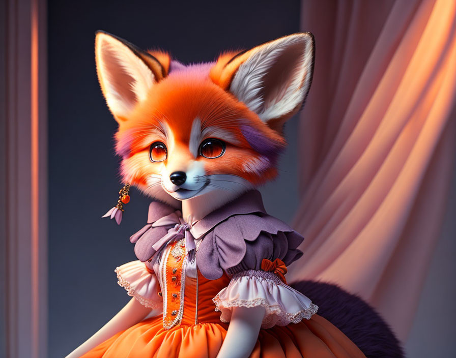 Anime - Young Fox Girl