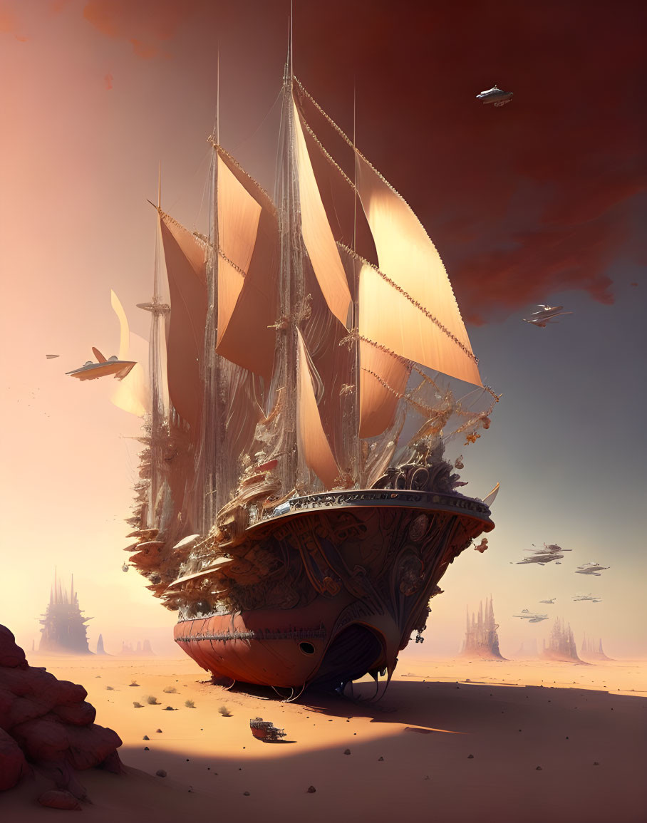 - Desert Ship - 