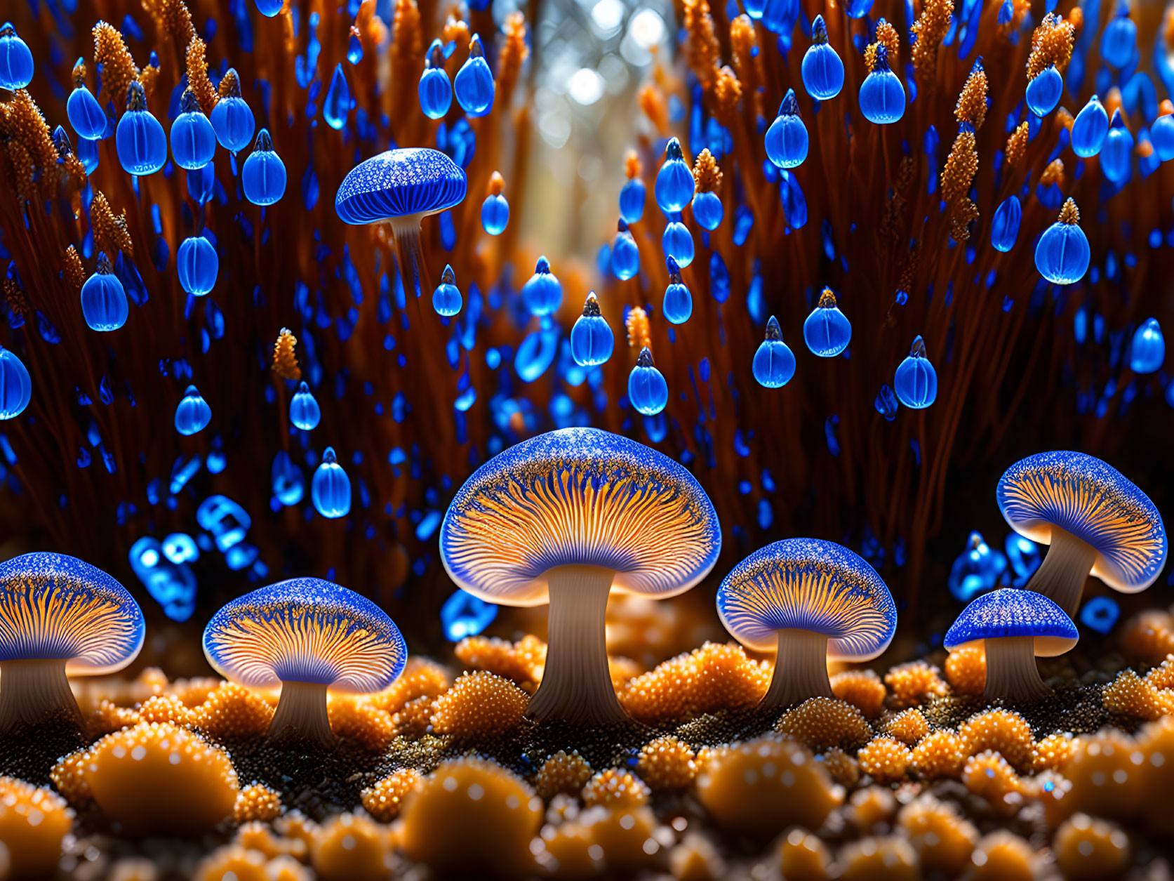 The sea of fungi