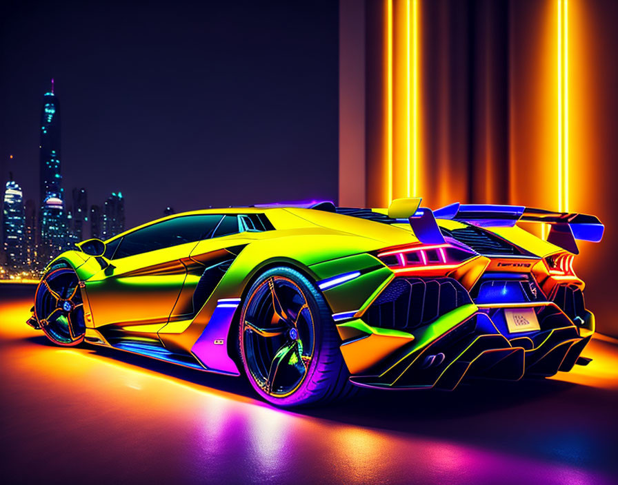 Futuristic Lamborghini 