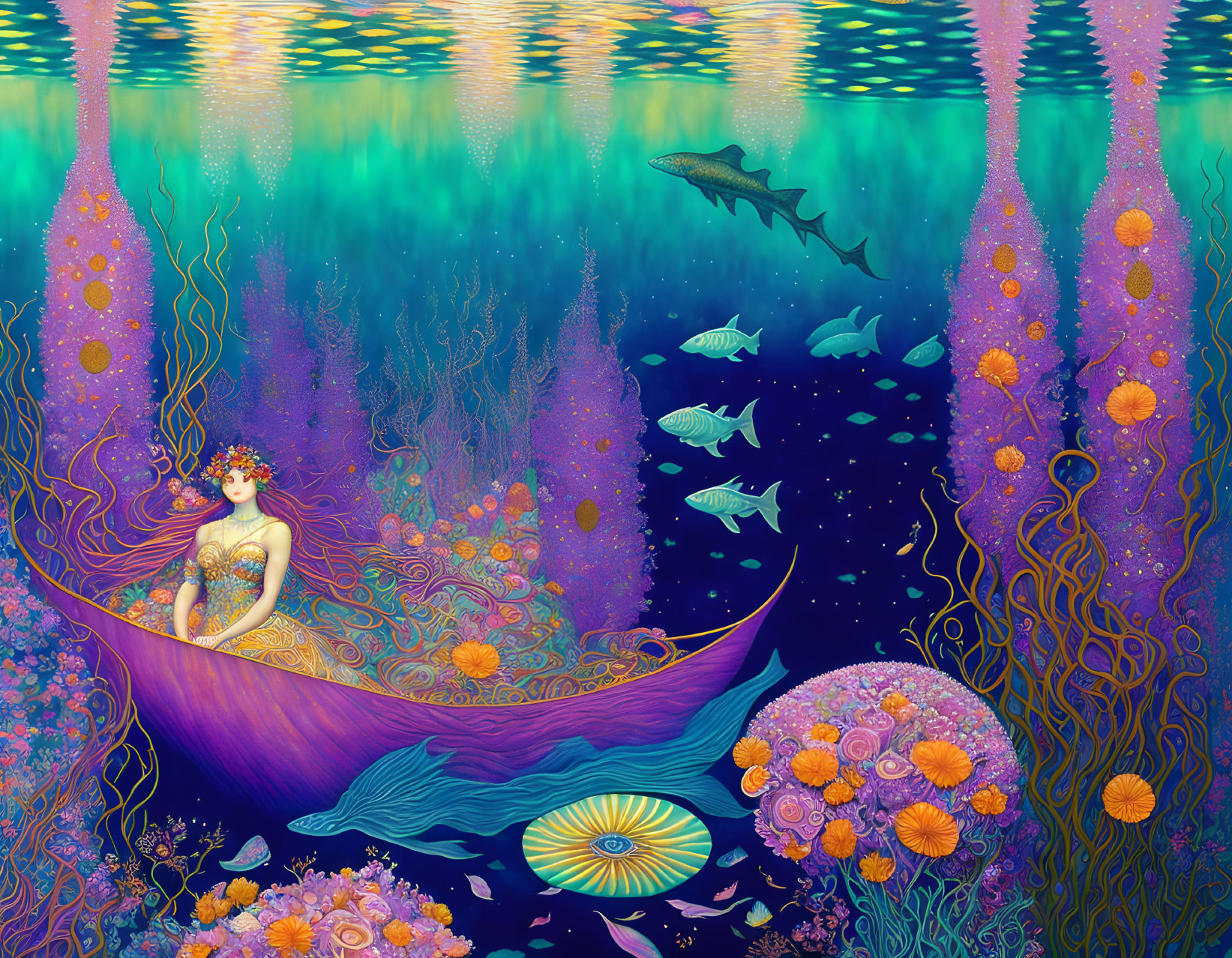 A Mermaid's Garden