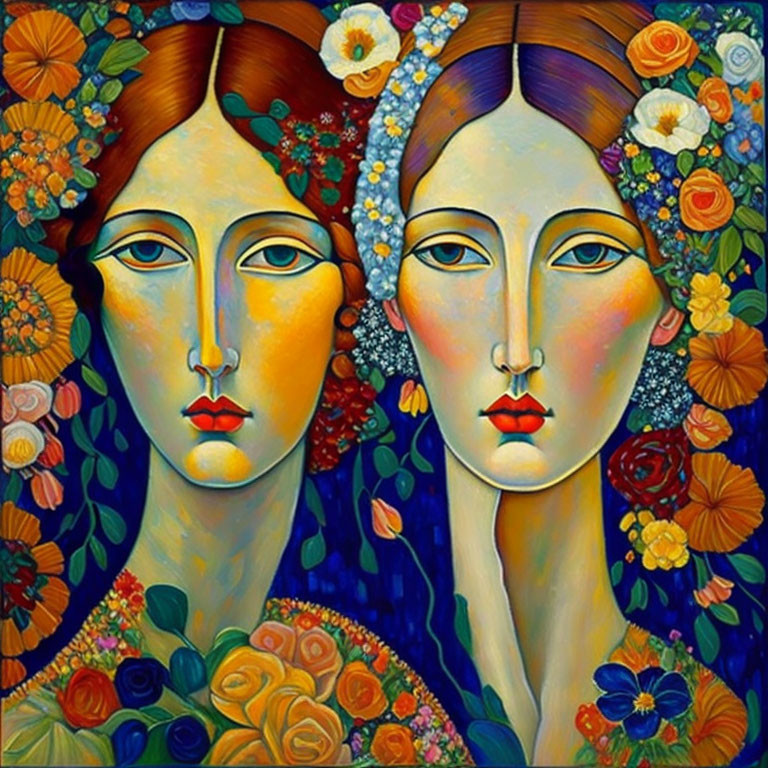 Klimt Style Women