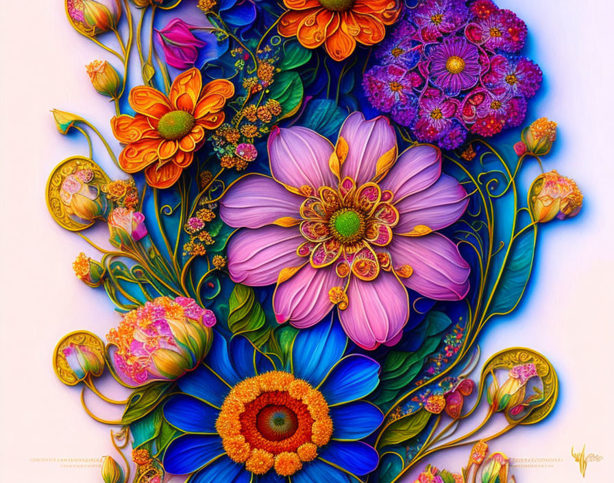 Highly Detailed Flowers