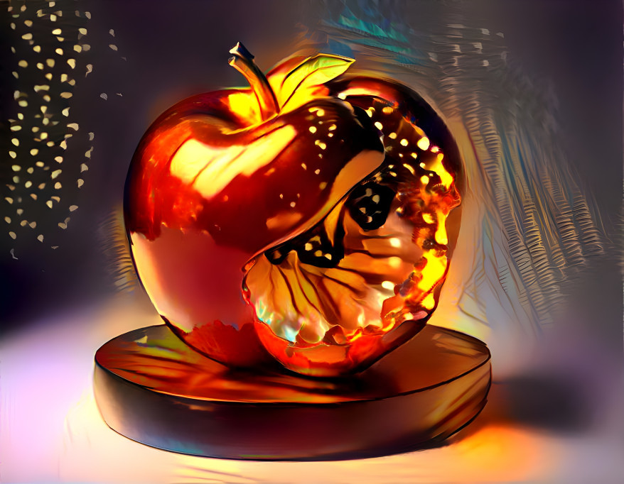 The golden poisoned apple