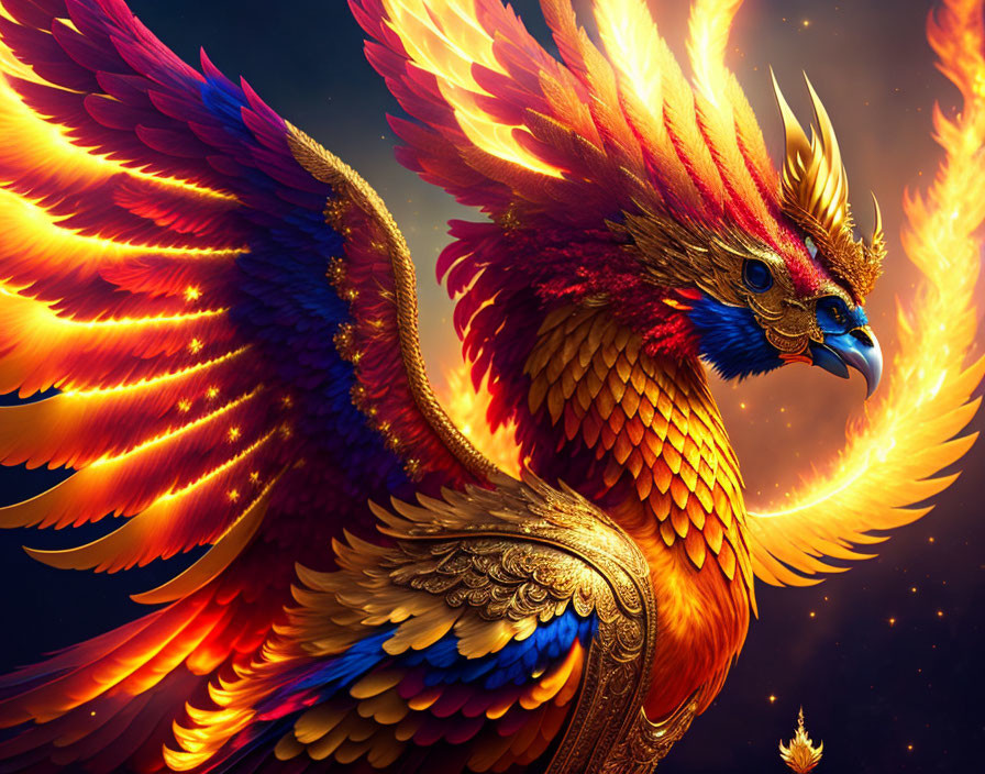The regal Phoenix King