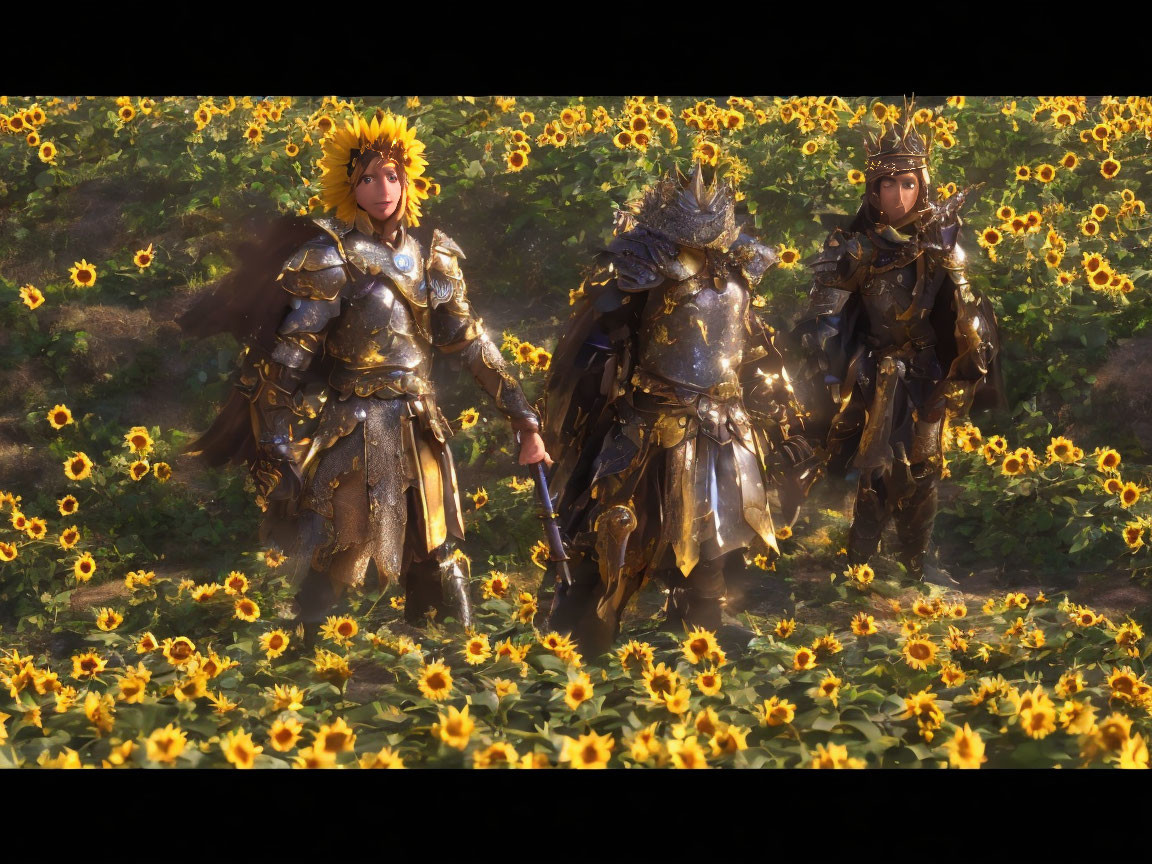 Sunflower knights