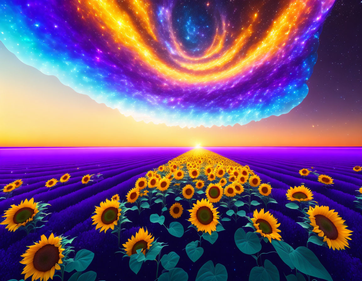 Sunflower universe field