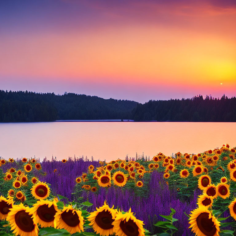 Sunflower lake
