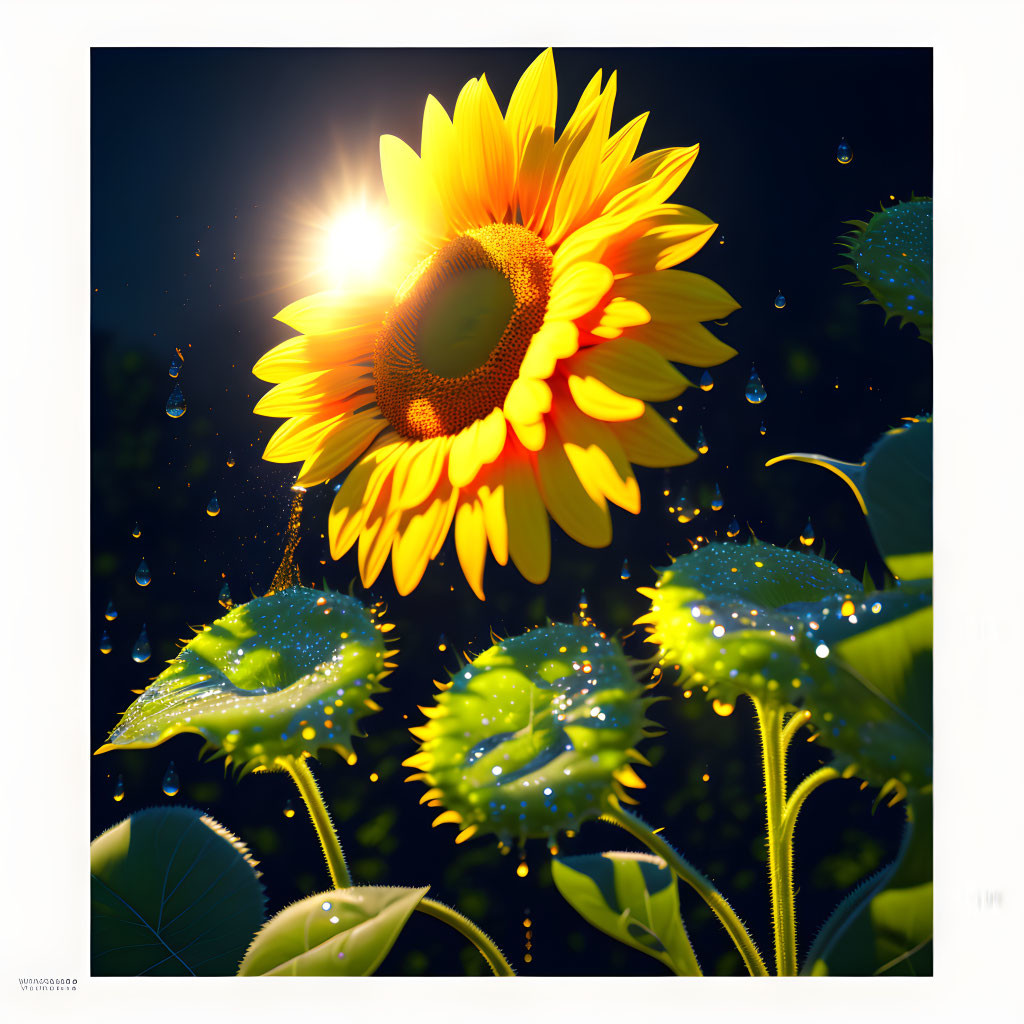 Sunflower shine